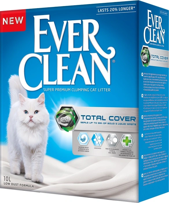 Ever Clean Total Cover Kattegrus 10 L